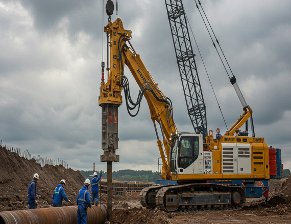 Hydraulic Hammer Piling Services